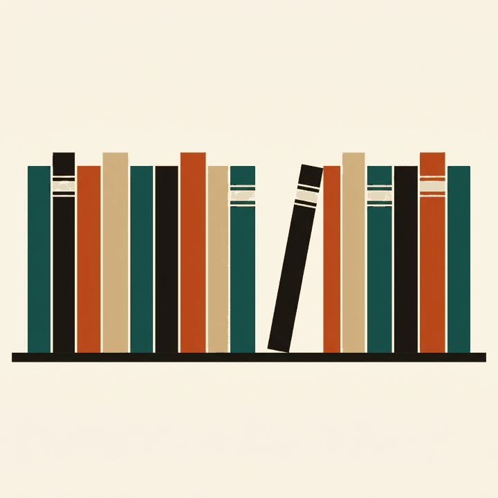 A shelf of classic copywriting volumes